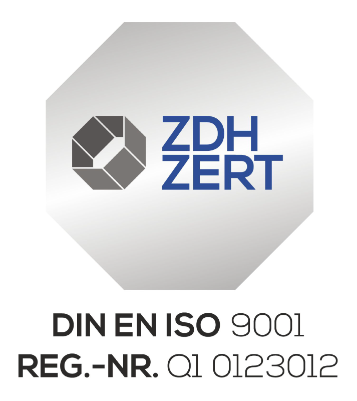 ZDH Zert DIN EN ISO 9001